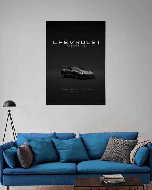 Chevrolet Corvette C7 ZR1 Poster