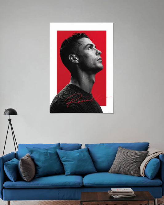Cristiano Ronaldo CR7 Black & Red