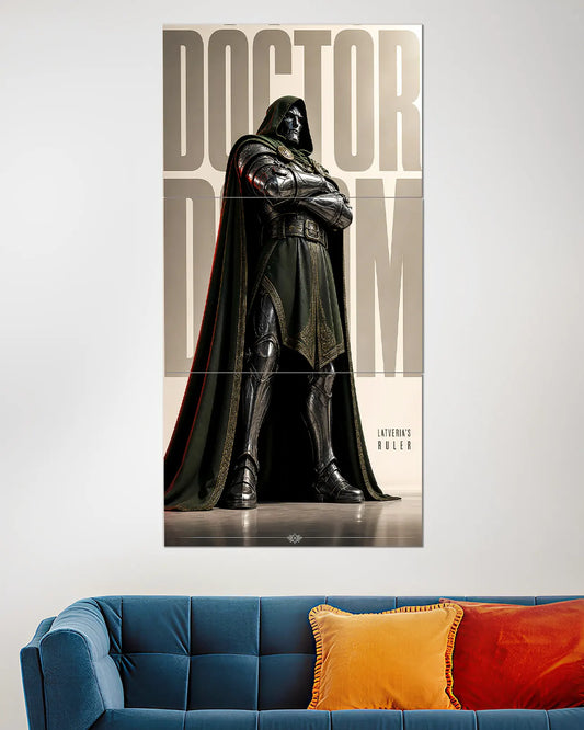 Doctor Doom Latveria Ruler Split Wall