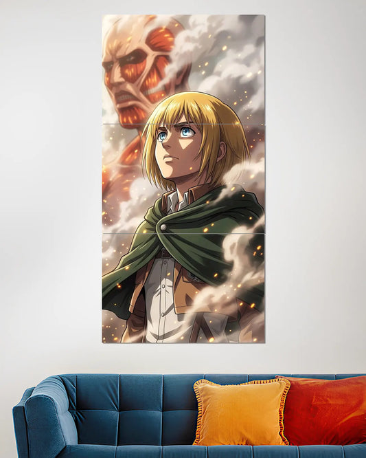Armin Arlert Colossal Titan Attack on