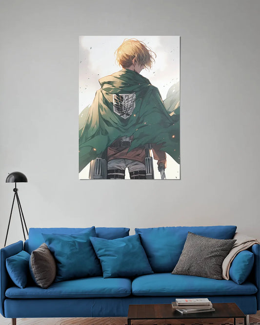 Armin Arlert Attack on Titan Wall