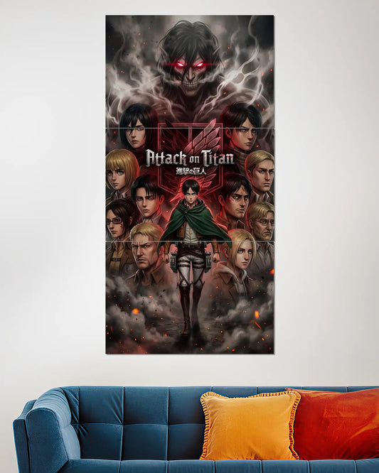 Attack on Titan Eren Yeager Characters