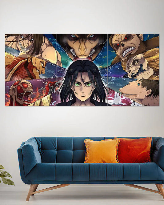 Eren Yeager Titans Attack on Titan