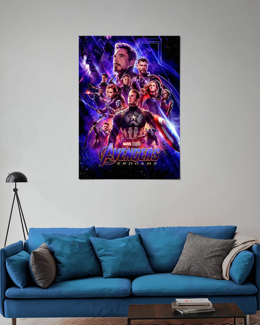 Avengers Endgame Marvel Heroes Wall