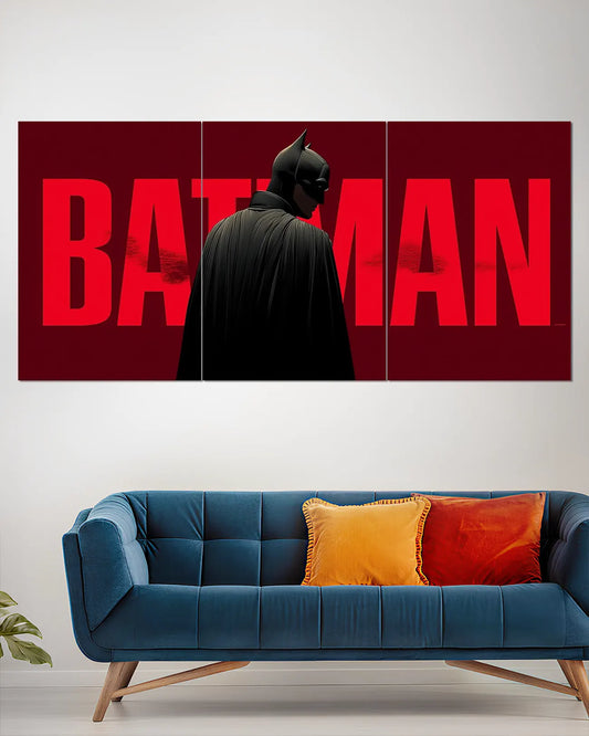 Batman Split Wall Poster | The Dark