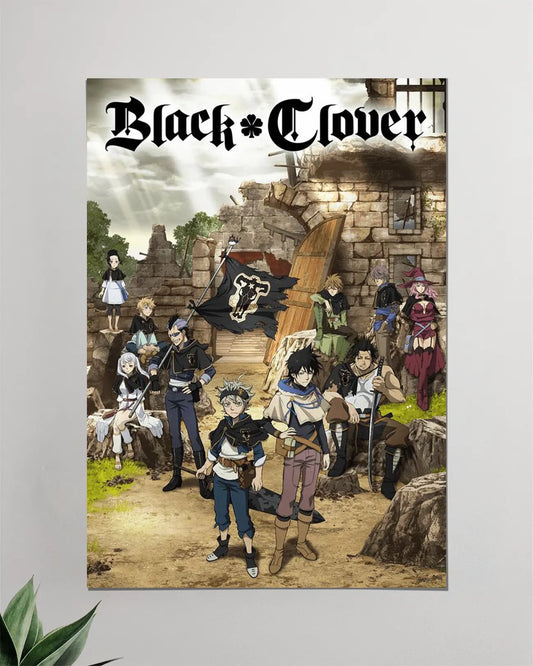 Black Clover Wall Poster | Magic