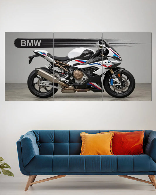 BMW M 1000 RR Split Wall Poster | BMW