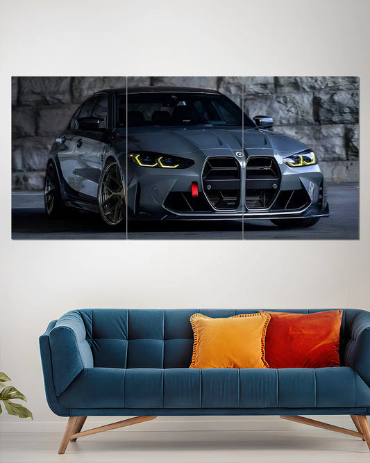 BMW M5 Split Wall Poster | BMW