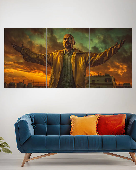 Breaking Bad Walter White Split Wall