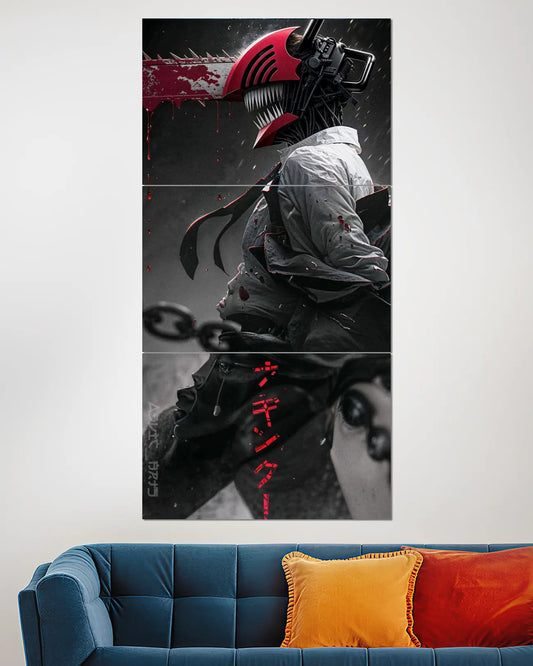 Chainsaw Man Denji Chainsaw Devil Split