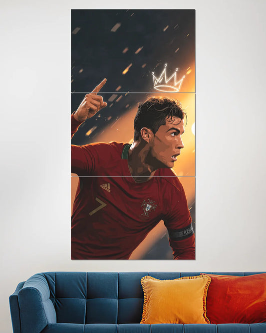 Cristiano Ronaldo Portugal Crown CR7