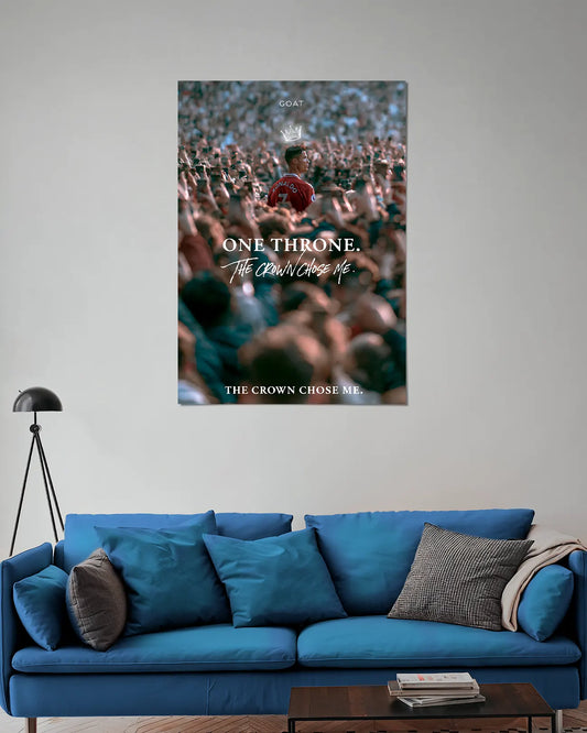Cristiano Ronaldo GOAT CR7 Wall Poster