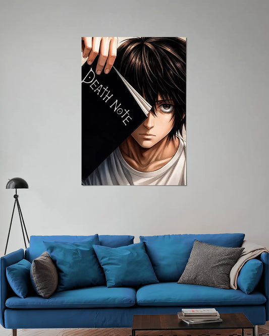 L Lawliet Death Note Wall Poster