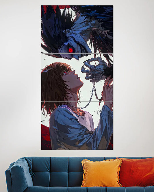 Death Note Ryuk & Misa Amane Split Wall