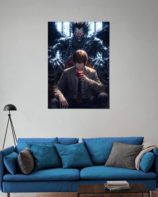 Death Note Light Yagami & Ryuk Wall