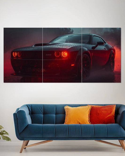 Dodge Challenger SRT Hellcat Dark Red