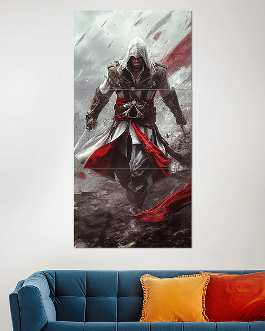 Ezio Auditore Assassin's Creed Split Wall Poster