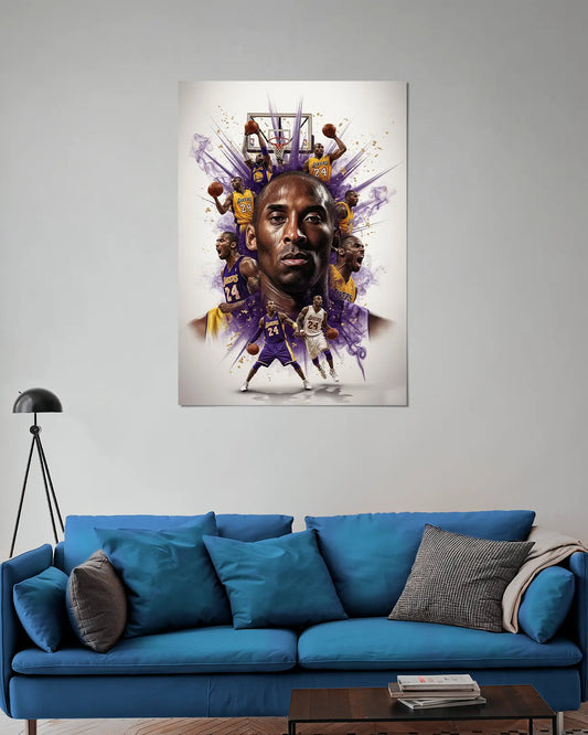 Kobe Bryant Los Angeles Lakers Wall