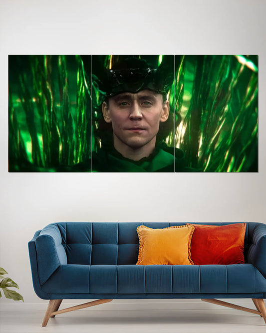 Loki Marvel God of Multiverse Split Wall Art