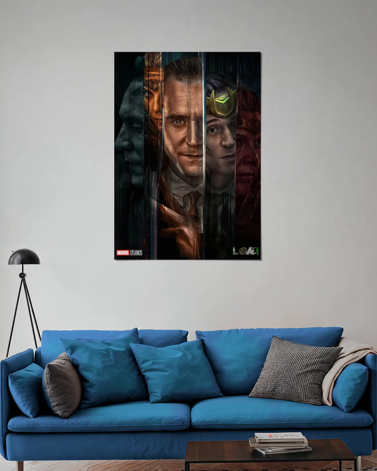 Loki Multiverse Marvel Wall Poster