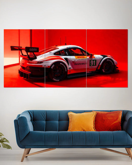 Porsche 911 GT3 R Red & White Racing