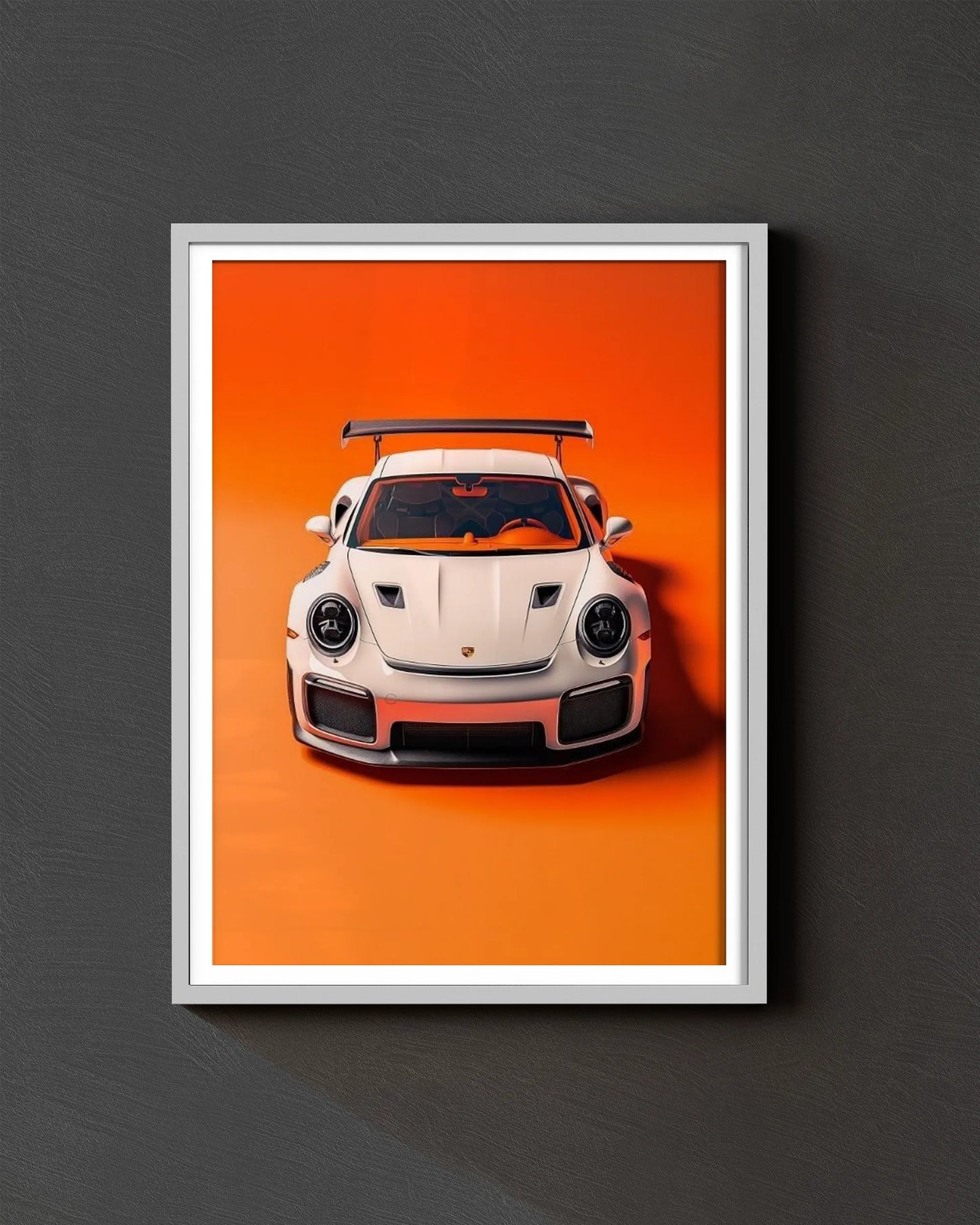 Porsche Sports Car Framed Poster | Luxury Car Wall Art