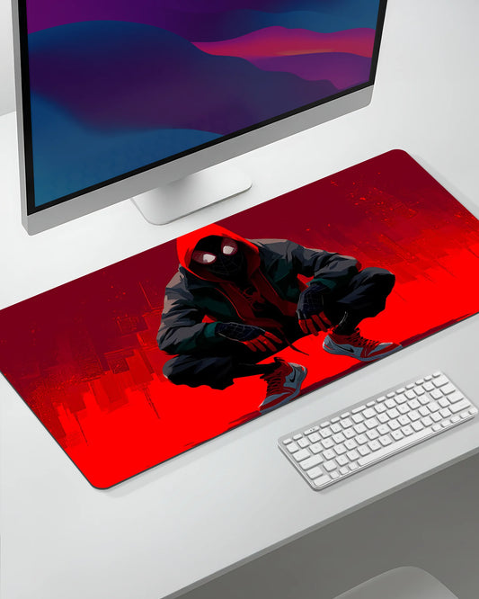 Miles Morales Desk Mat | Spider-Verse Extended Gaming & Office Mouse Pad