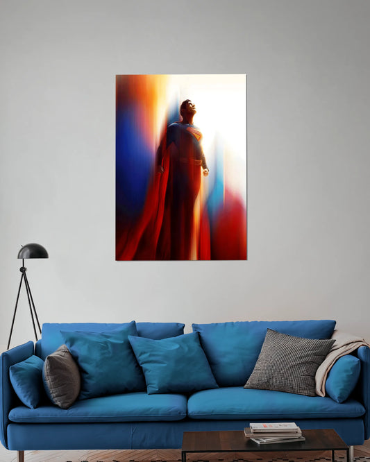 Superman Ascension Poster | Heroic Wall Art Print
