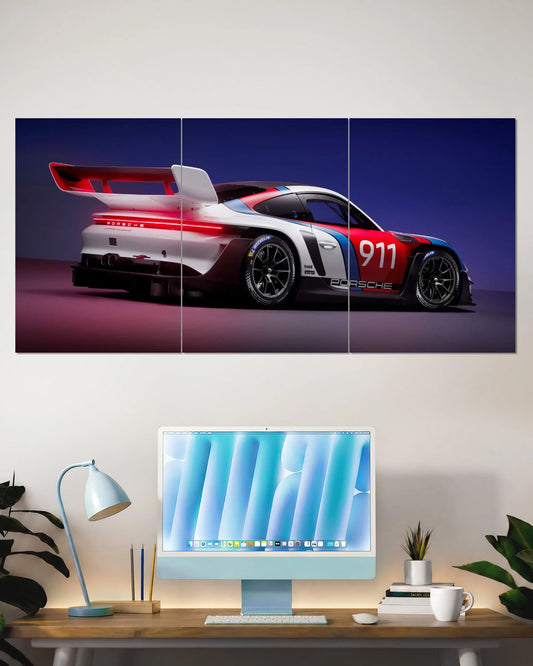 Porsche 911 GT3 R Rennsport Racing Wall