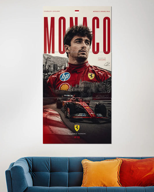 Charles Leclerc Monaco Grand Prix