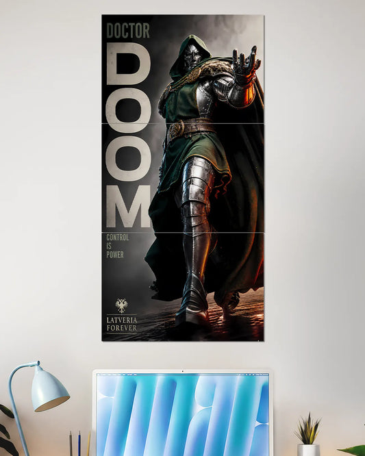 Doctor Doom Control Is Power Split Wall
