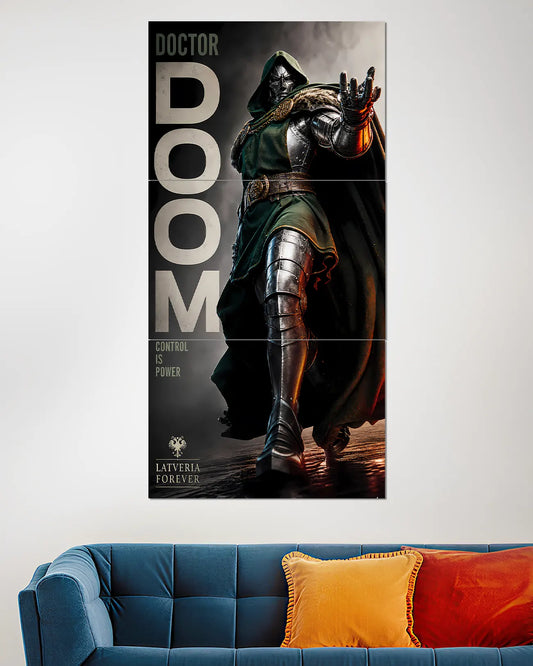 Doctor Doom Control Is Power Split Wall