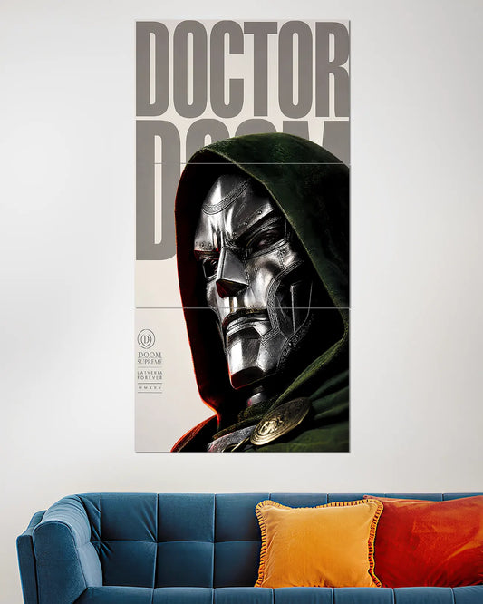 Doctor Doom Supreme Mask Split Wall