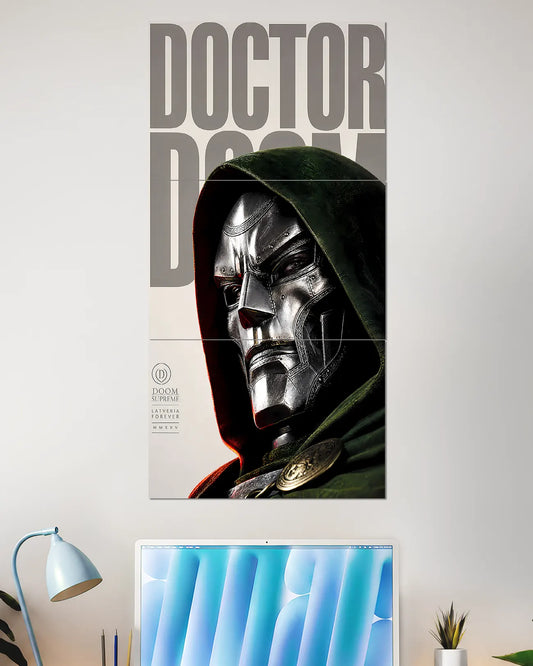 Doctor Doom Supreme Mask Split Wall