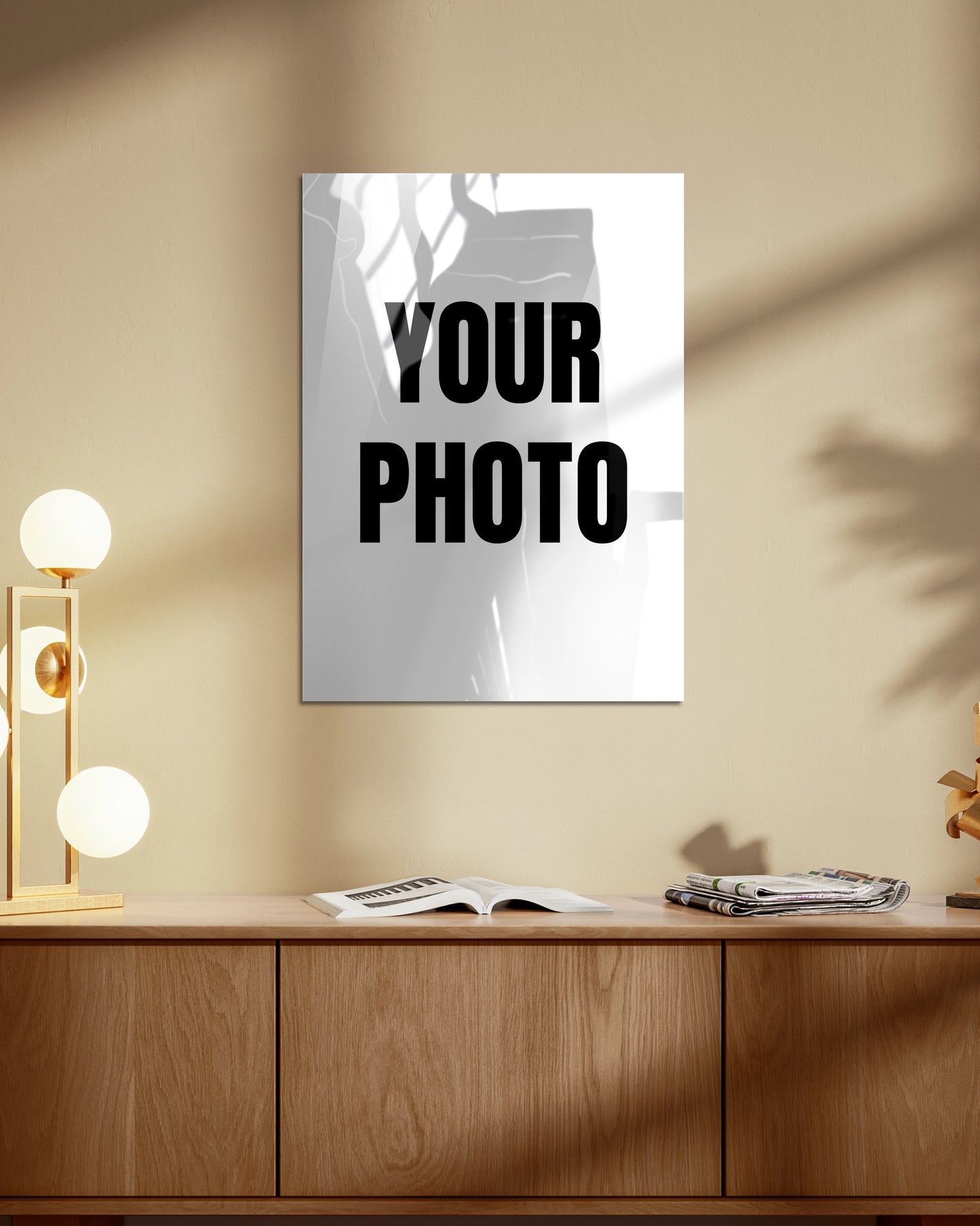 Custom Design Metal Print | Paste your design here