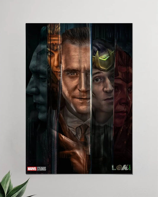 Loki Multiverse Marvel Wall Poster