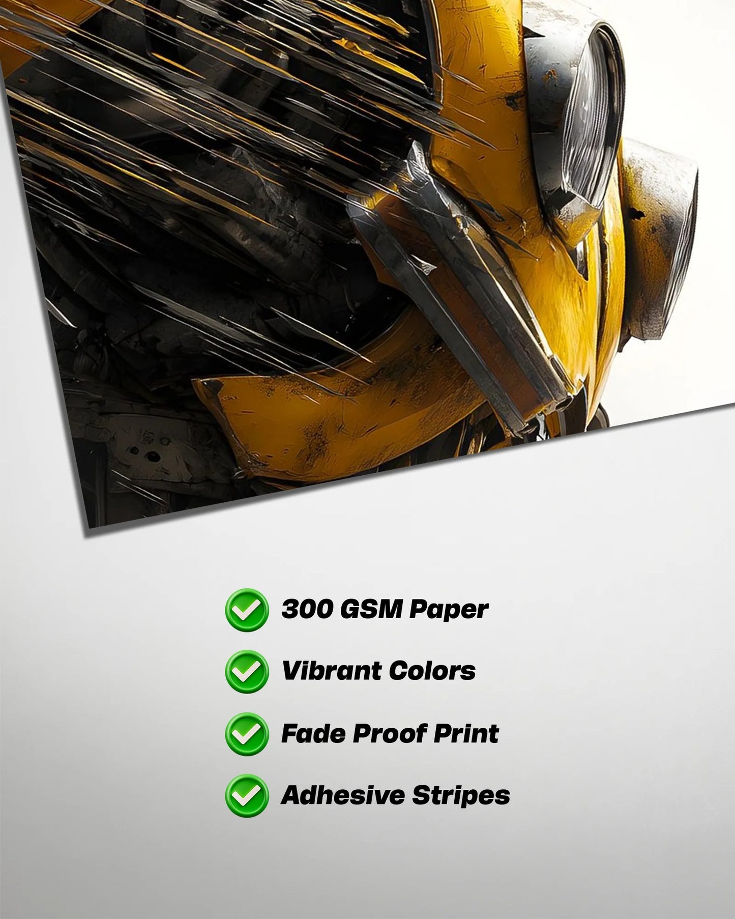 Bumblebee Poster | Autobot Premium Wall Art