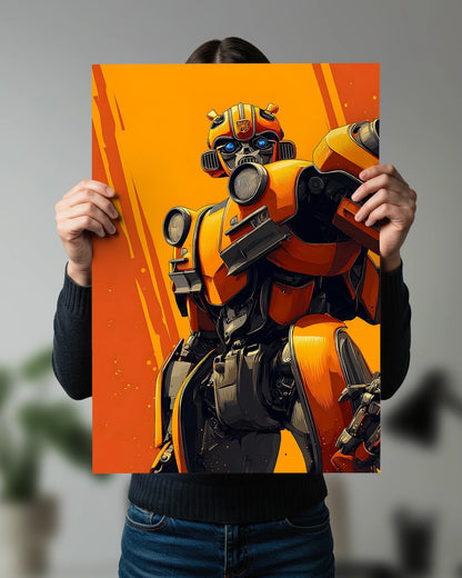 Bumblebee Transformers Poster | Autobot Robot Wall Art