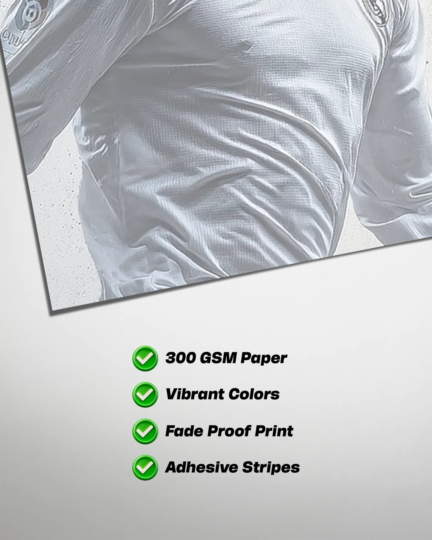 Cristiano Ronaldo Real Madrid Poster | CR7 Football Wall Art