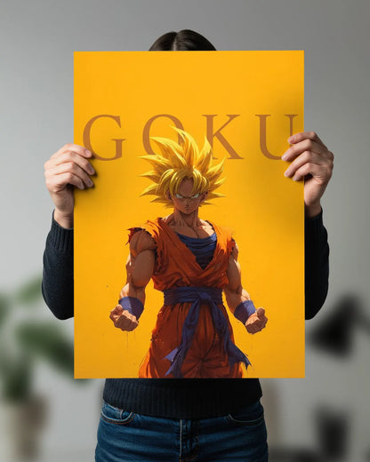 Goku Super Saiyan Wall Poster | Dragon Ball Z