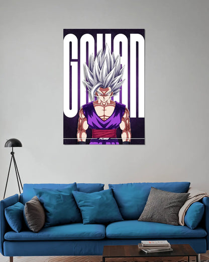 Gohan Dragon Ball Z Wall Poster | Super Saiyan Warrior