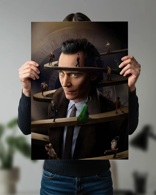 Loki Timeline Master Poster | Marvel Multiverse Wall Art