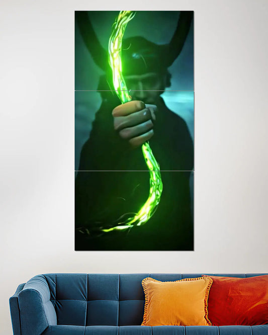 Loki Season 2 Multiverse Timelines Split Wall Poster