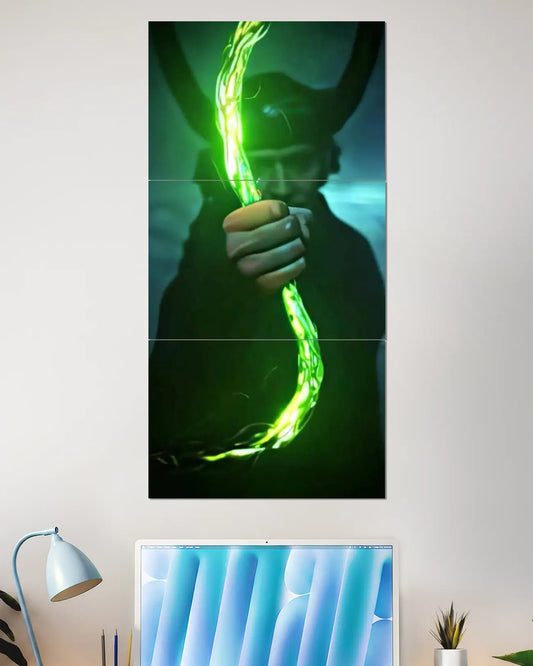 Loki Season 2 Multiverse Timelines Split Wall Poster