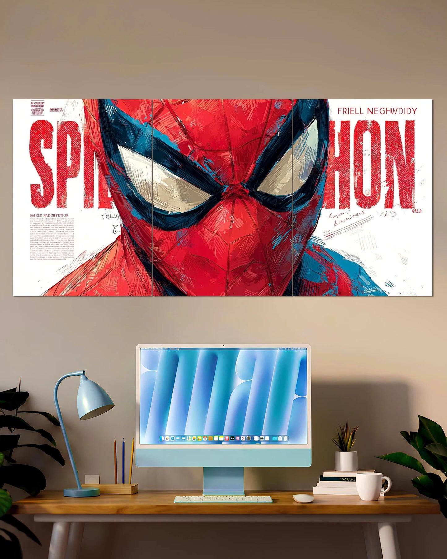 Marvel Spider-Man Split Wall Poster