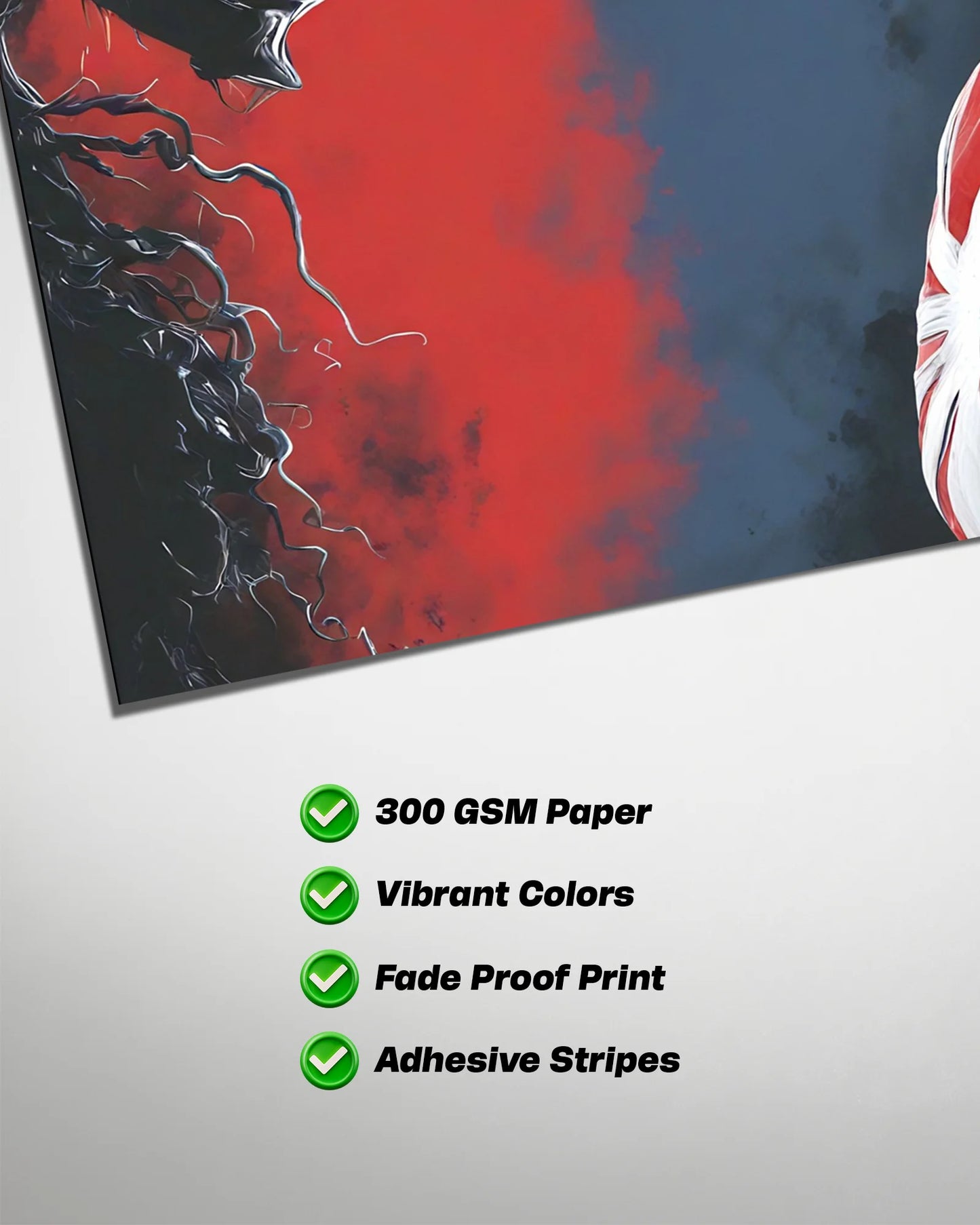 Venom vs Spider-Man Marvel Wall Art