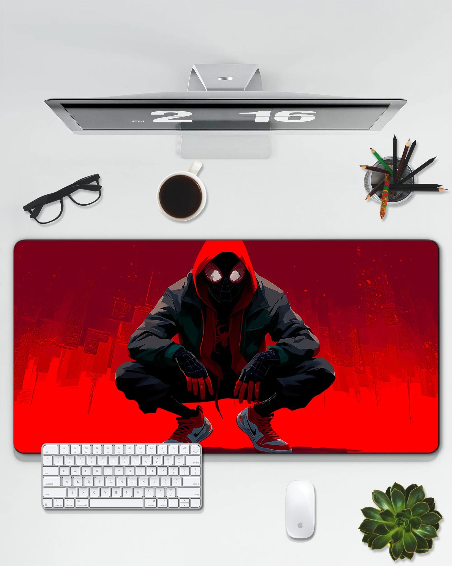 Miles Morales Desk Mat | Spider-Verse Extended Gaming & Office Mouse Pad