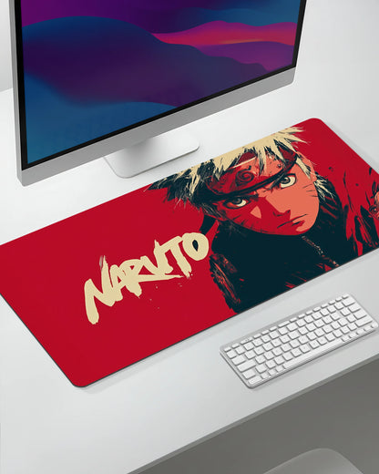 Naruto Uzumaki Desk Mat | Naruto Anime Extended Gaming & Office Mouse Pad