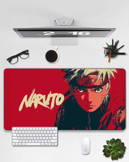Naruto Uzumaki Desk Mat | Naruto Anime Extended Gaming & Office Mouse Pad