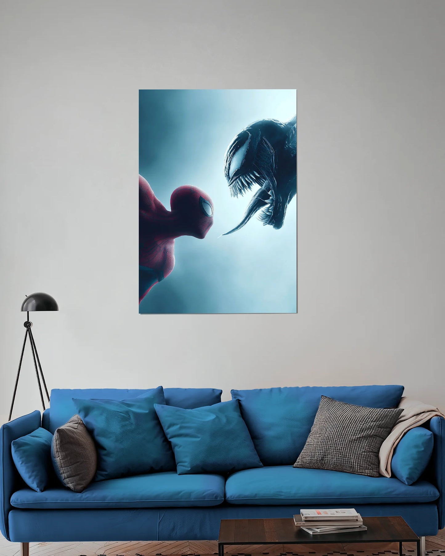 Spider-Man vs Venom Poster | Epic Marvel Face-Off Wall Art